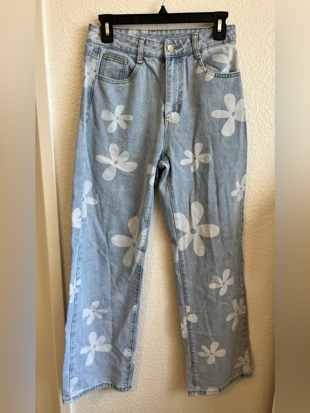Shein Flower Jeans